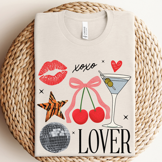 Lover Collage Graphic Tee