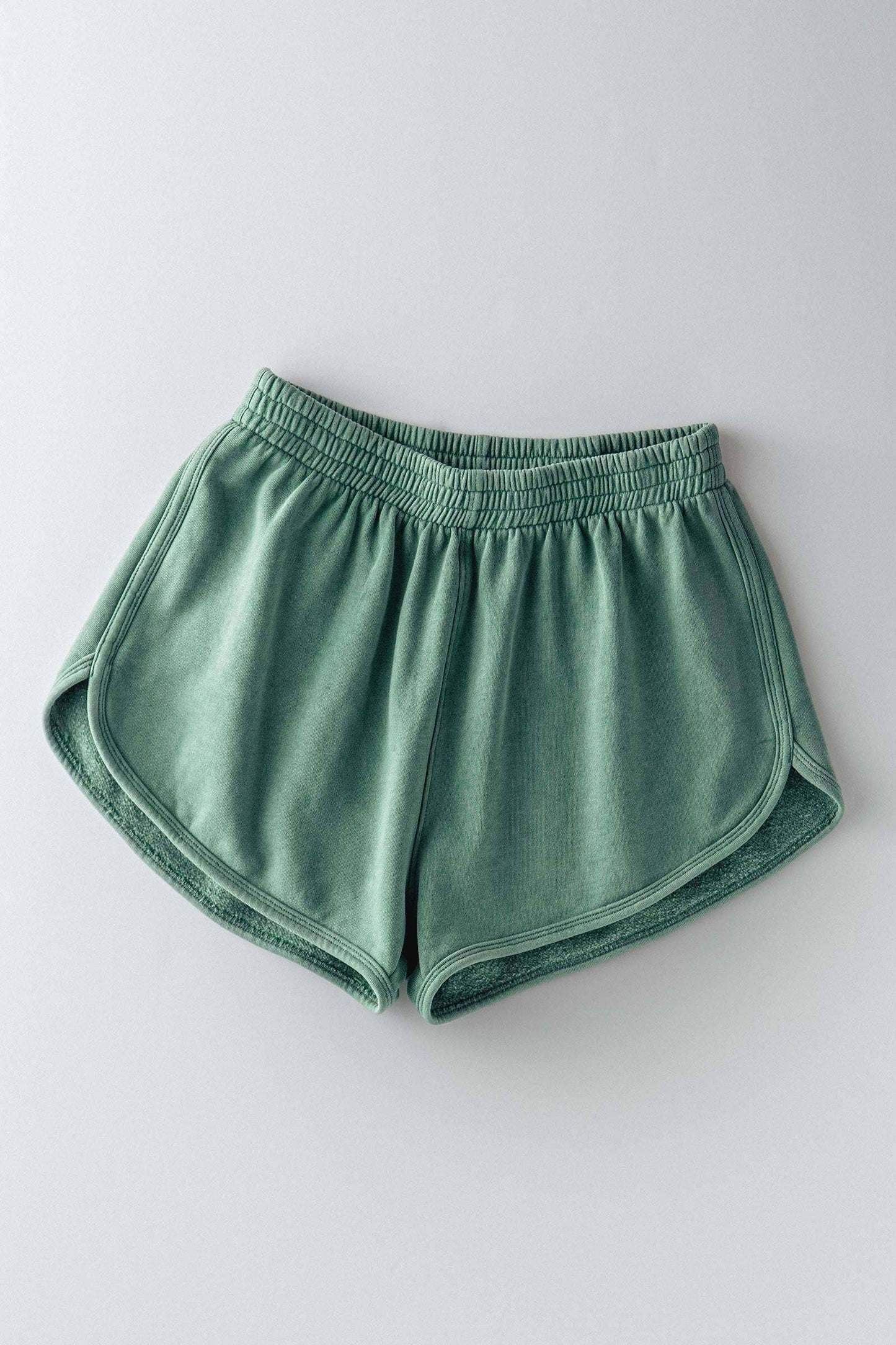 French Terry High Rise Lounge Shorts