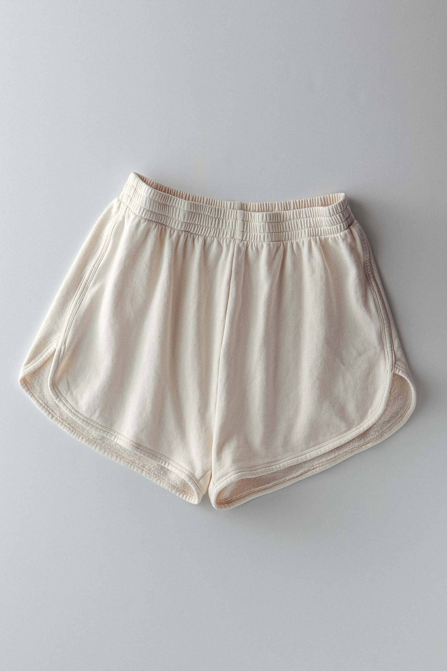 French Terry High Rise Lounge Shorts