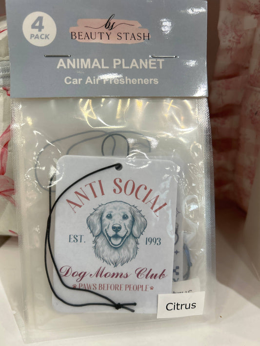 Animal Planet Air Fresheners (Set of 4)