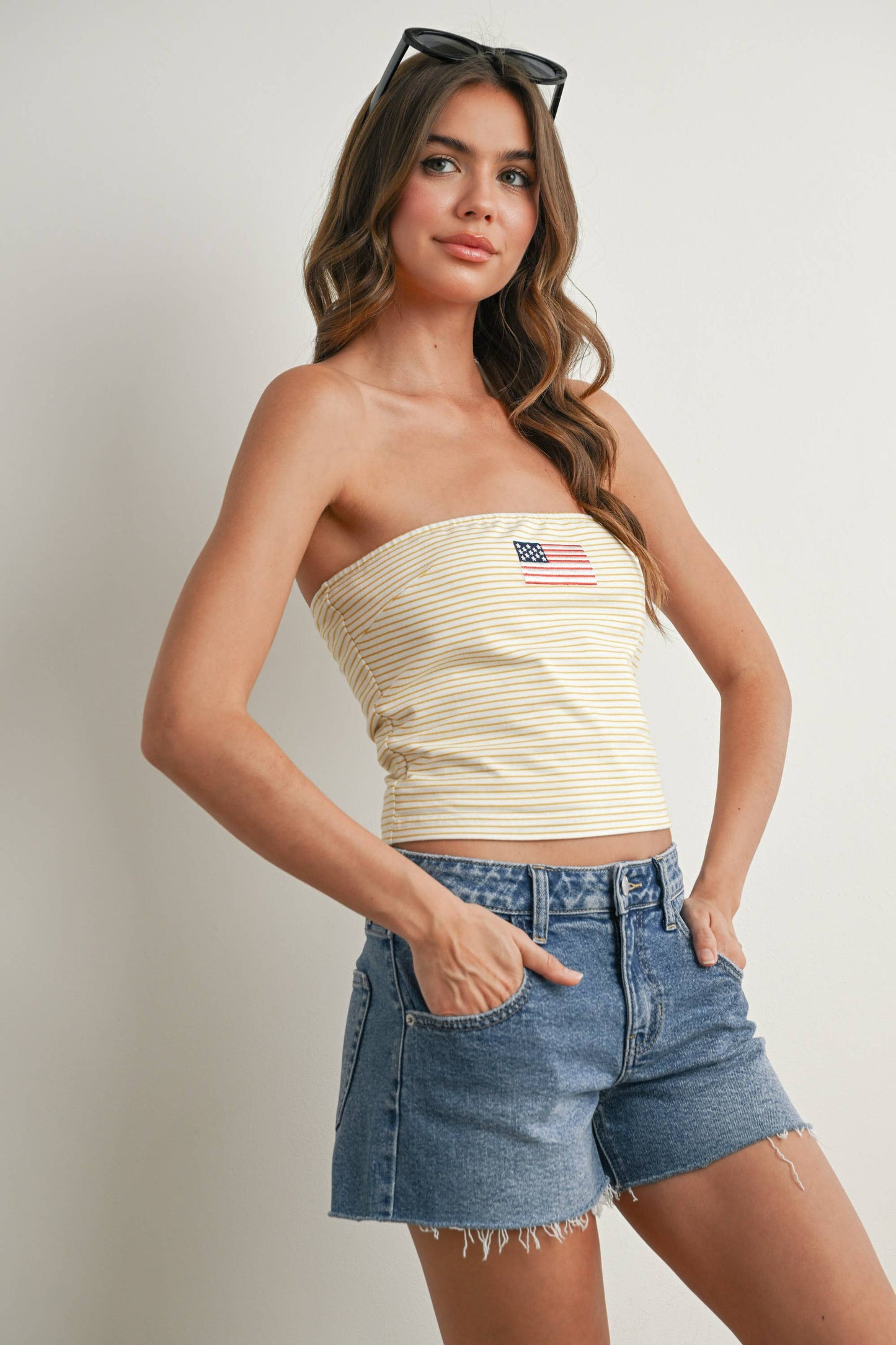 Stars and Stripes Tube Top