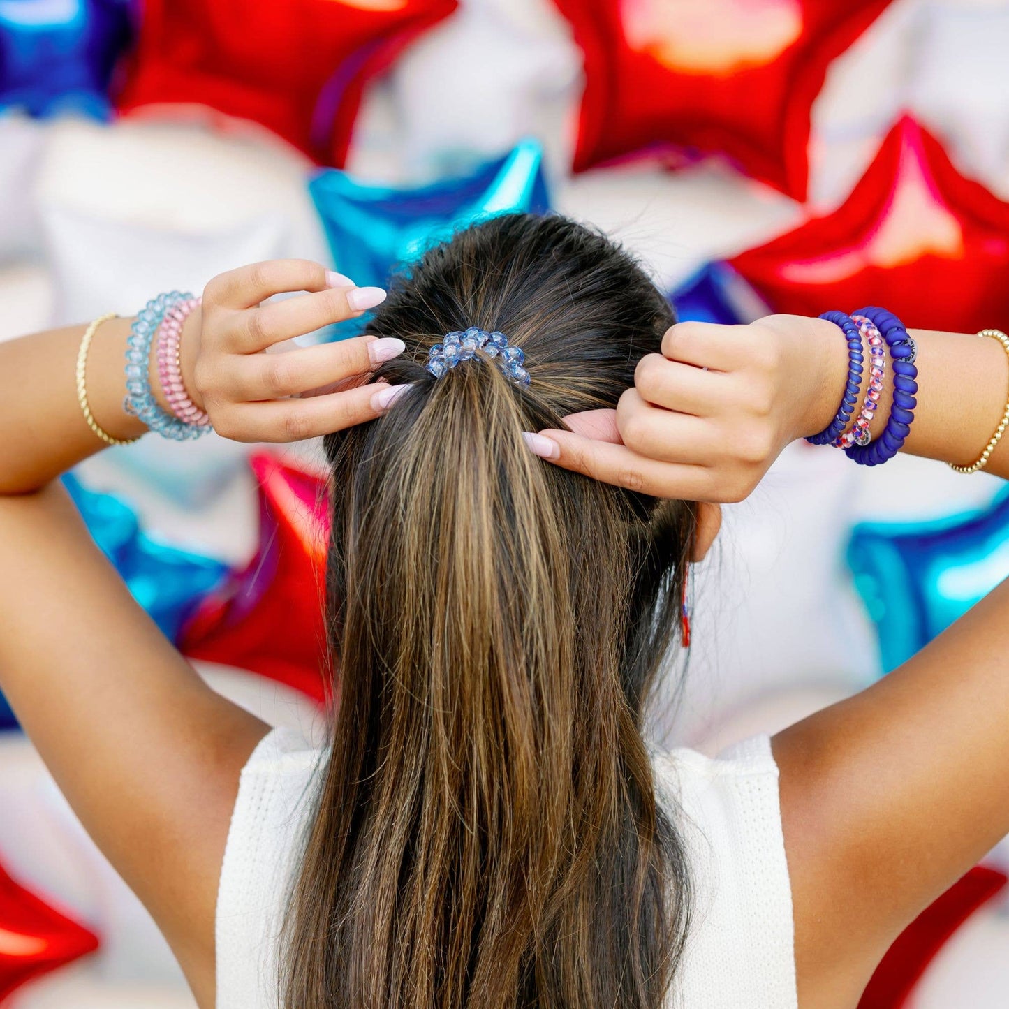 Spiral Hair Coils | Large | Fire-workin' It Hair Ties