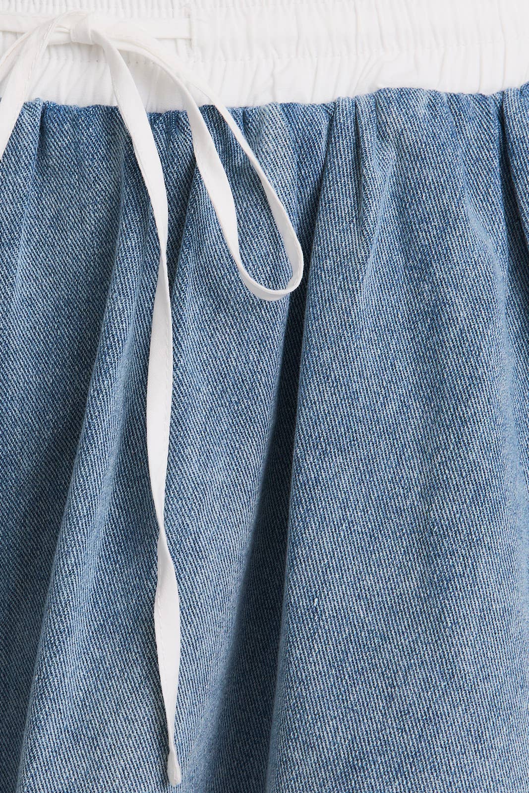 HIGH WAISTED CONTRAST DETAIL SKORT