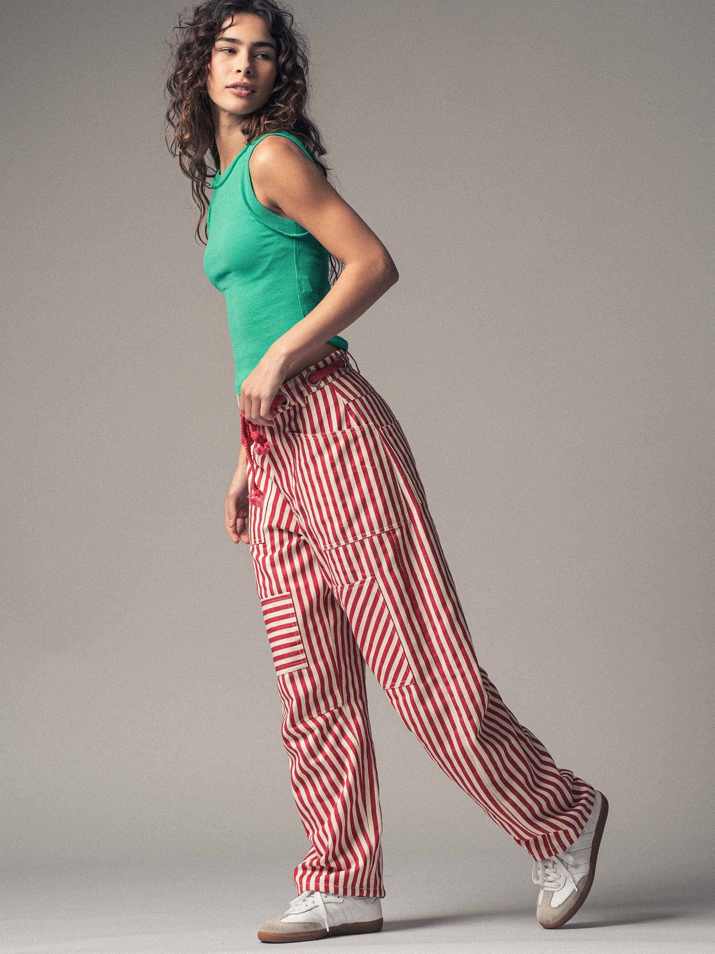 Ribbed Slim Fit Sleeveless Tank Top