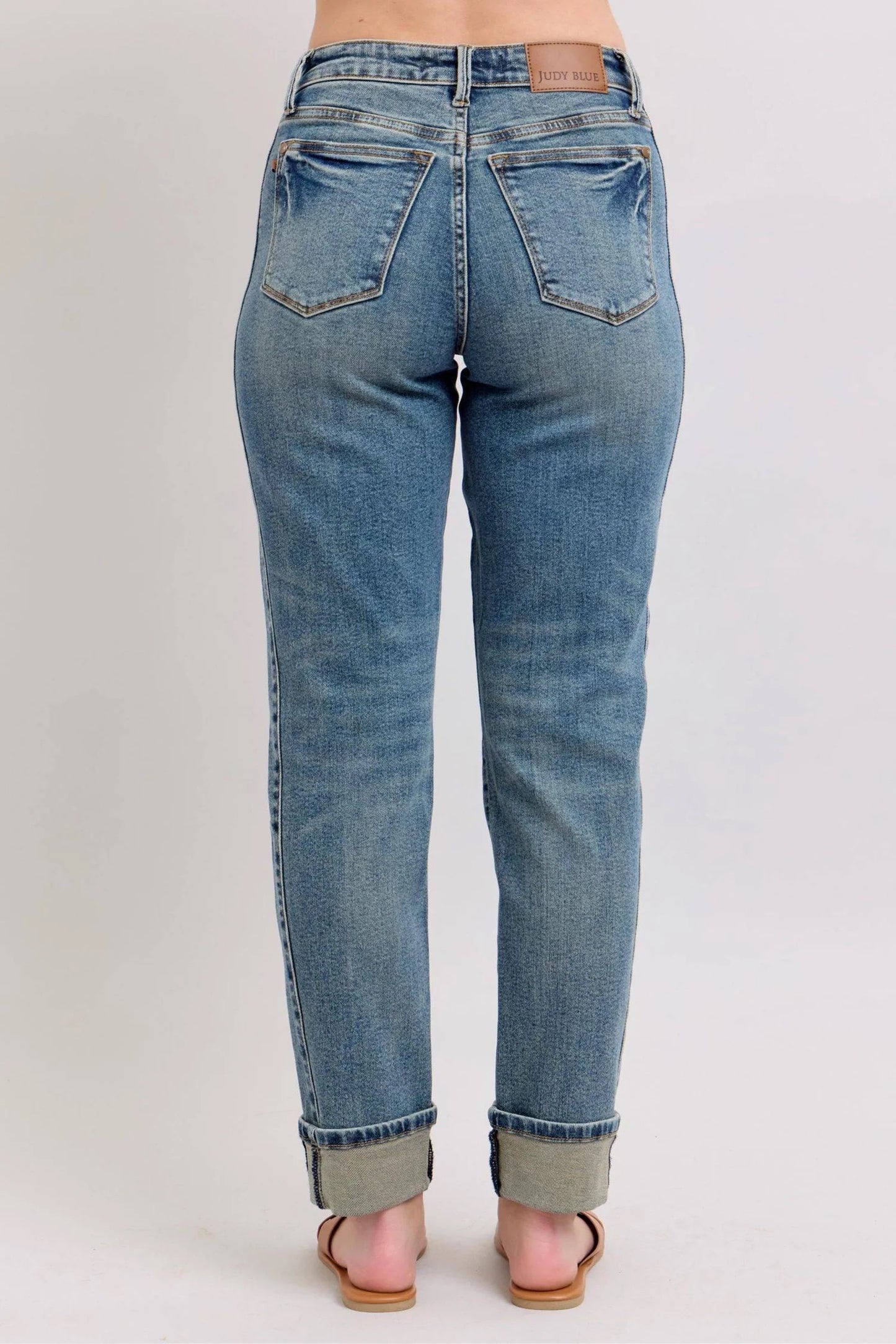 Judy Blue MR Vintage Wash Double Cuff