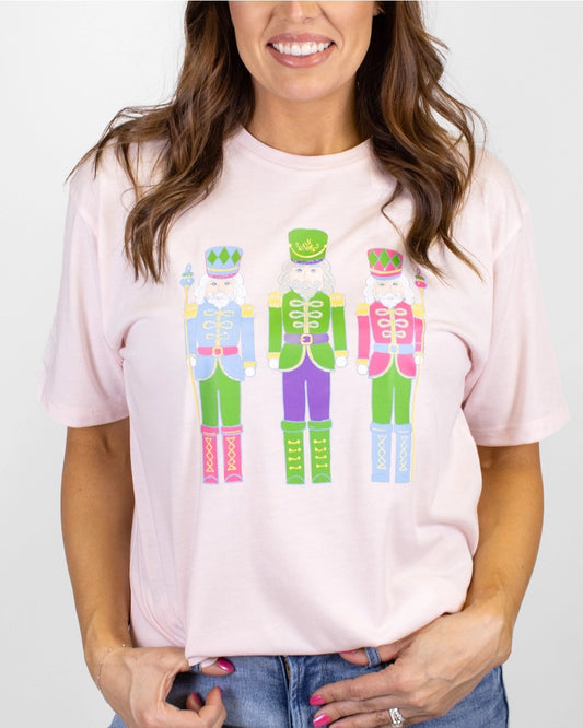 Candy Nutcracker Crew Neck T-Shirt with Lounge Shorts