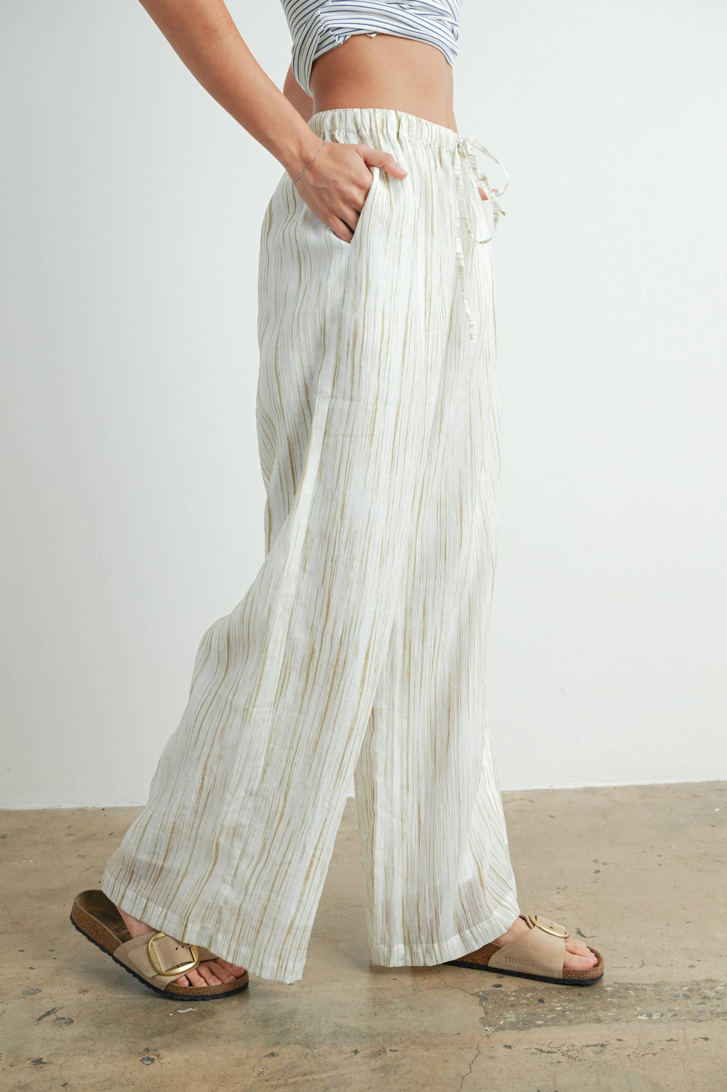 Trendy Wide Leg Pants - BMP7663