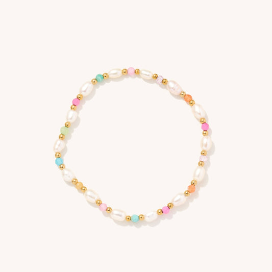 Colorful Pearl Bracelet