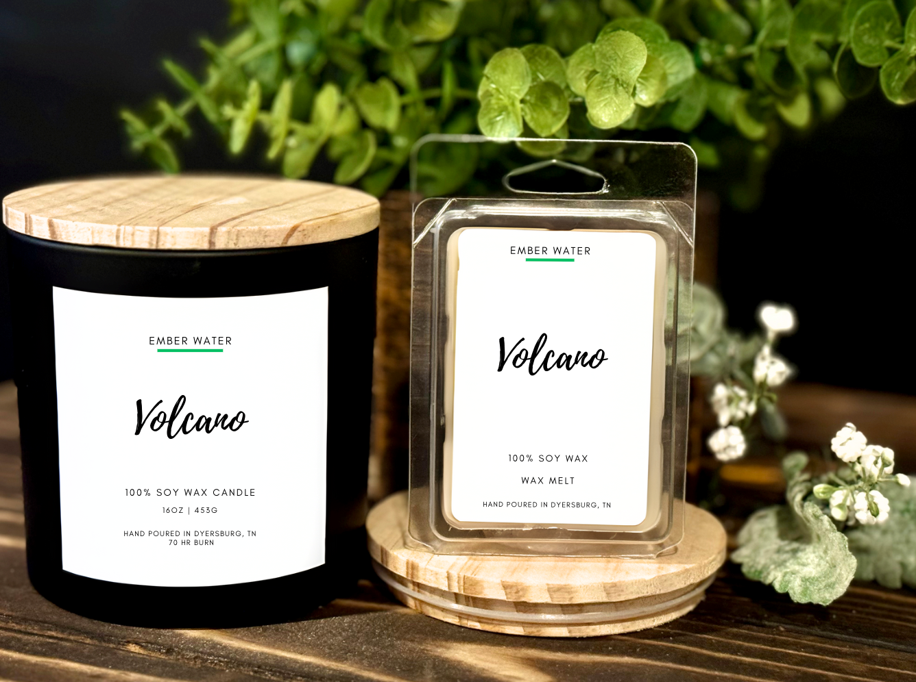 Volcano 16 oz 100% Soy Candle