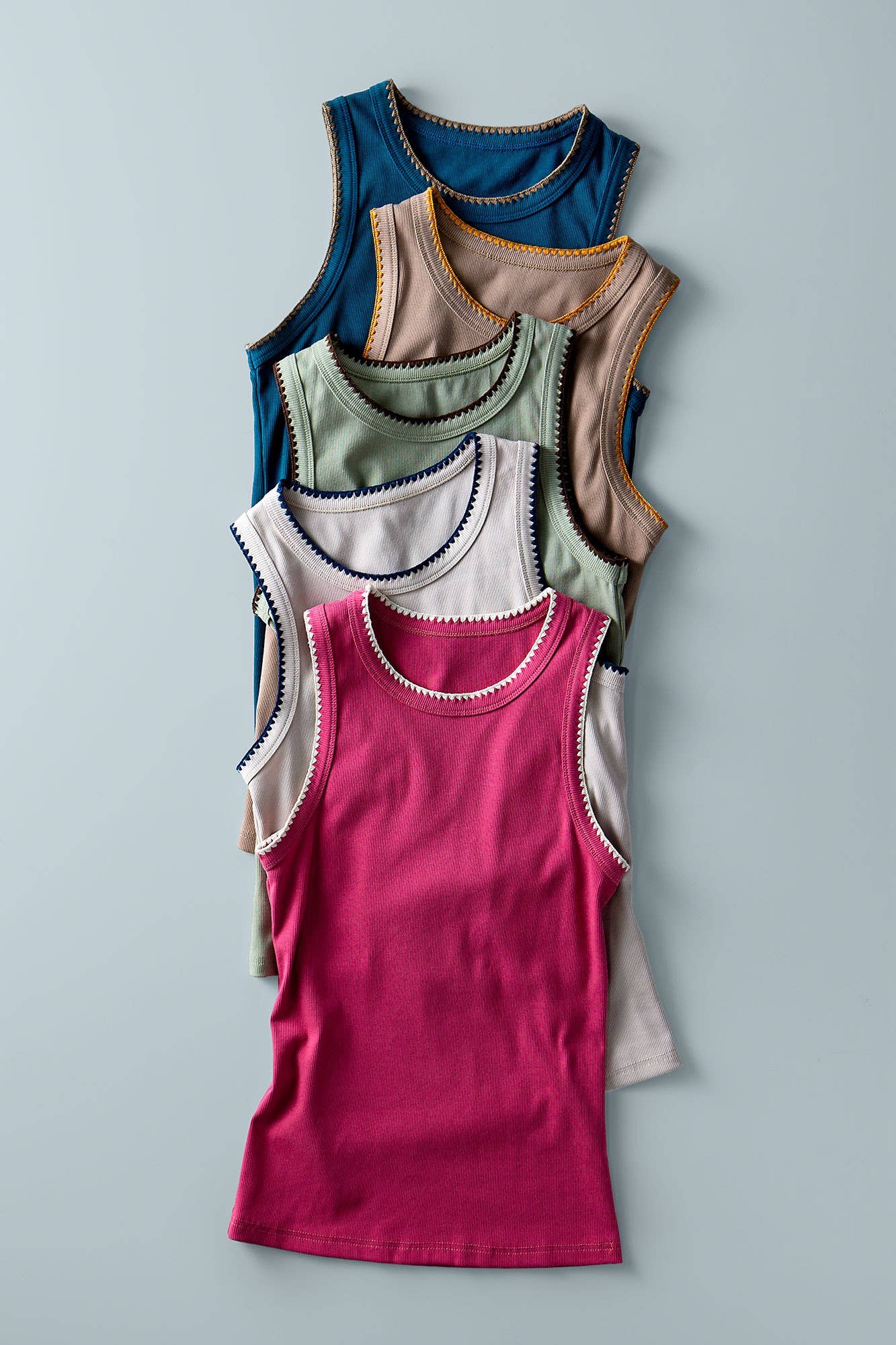 SYDNEY STRUCTURE KNIT TANK TOP