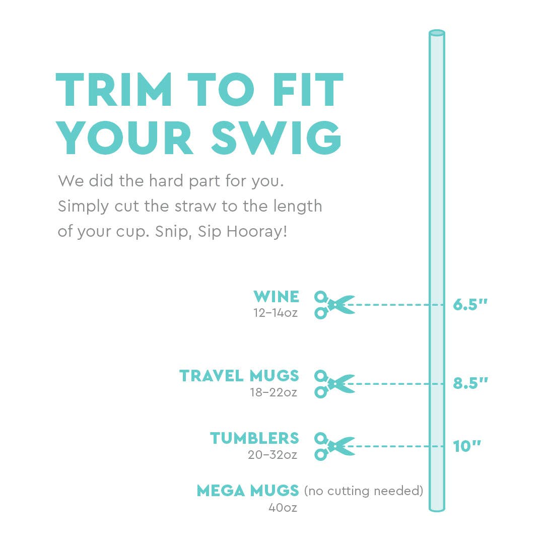 Ocean Straw Topper Set