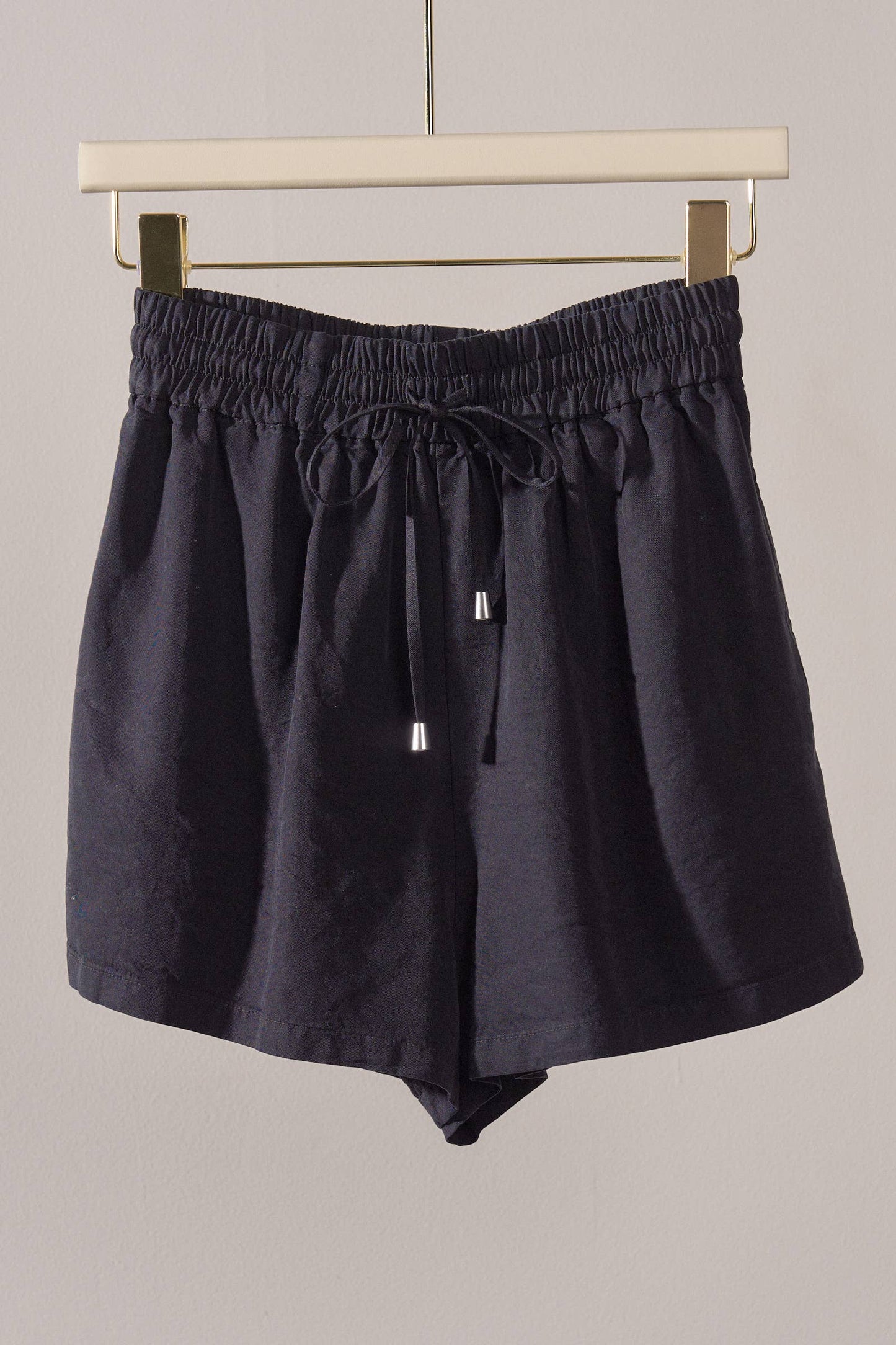 Everyday Chambray Drawstring Shorts