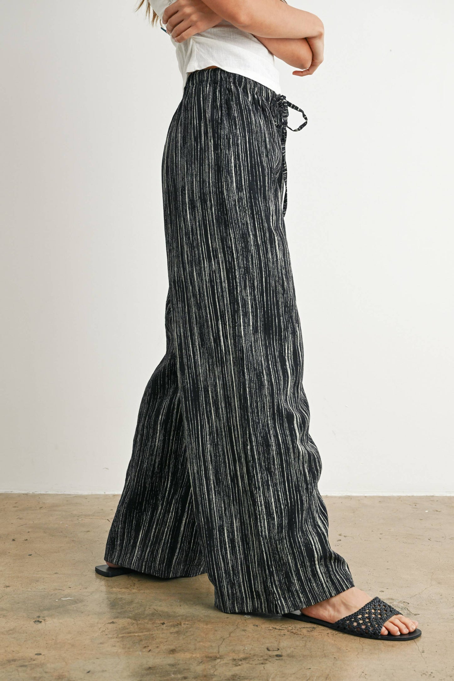 Trendy Wide Leg Pants - BMP7663