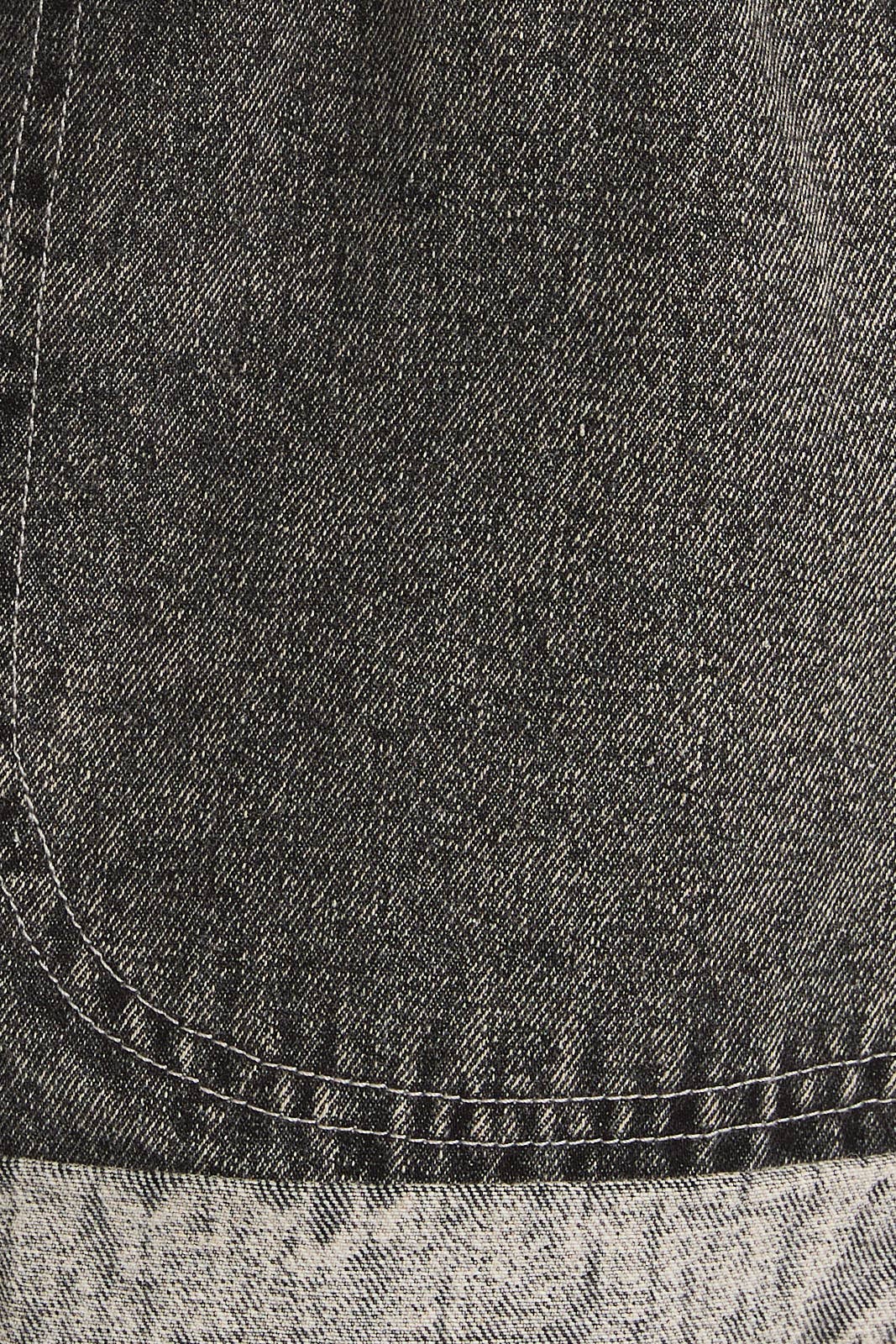 WASHED ROLL UP DENIM SHORTS