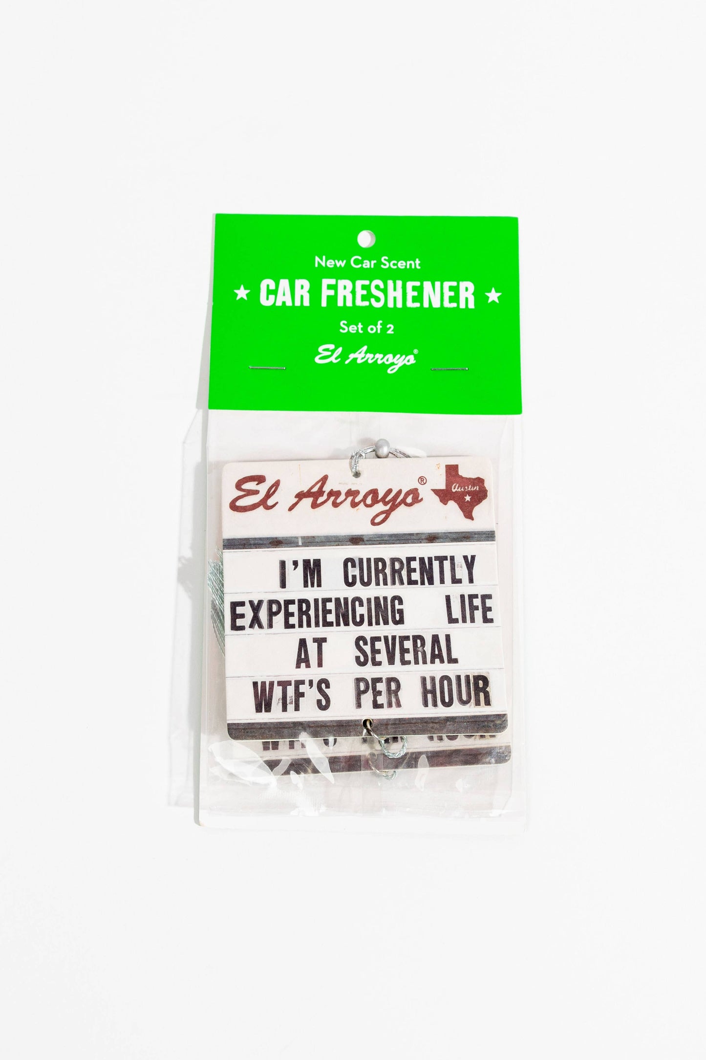 Car Air Freshener (2 Pack) - WTF's Per Hour