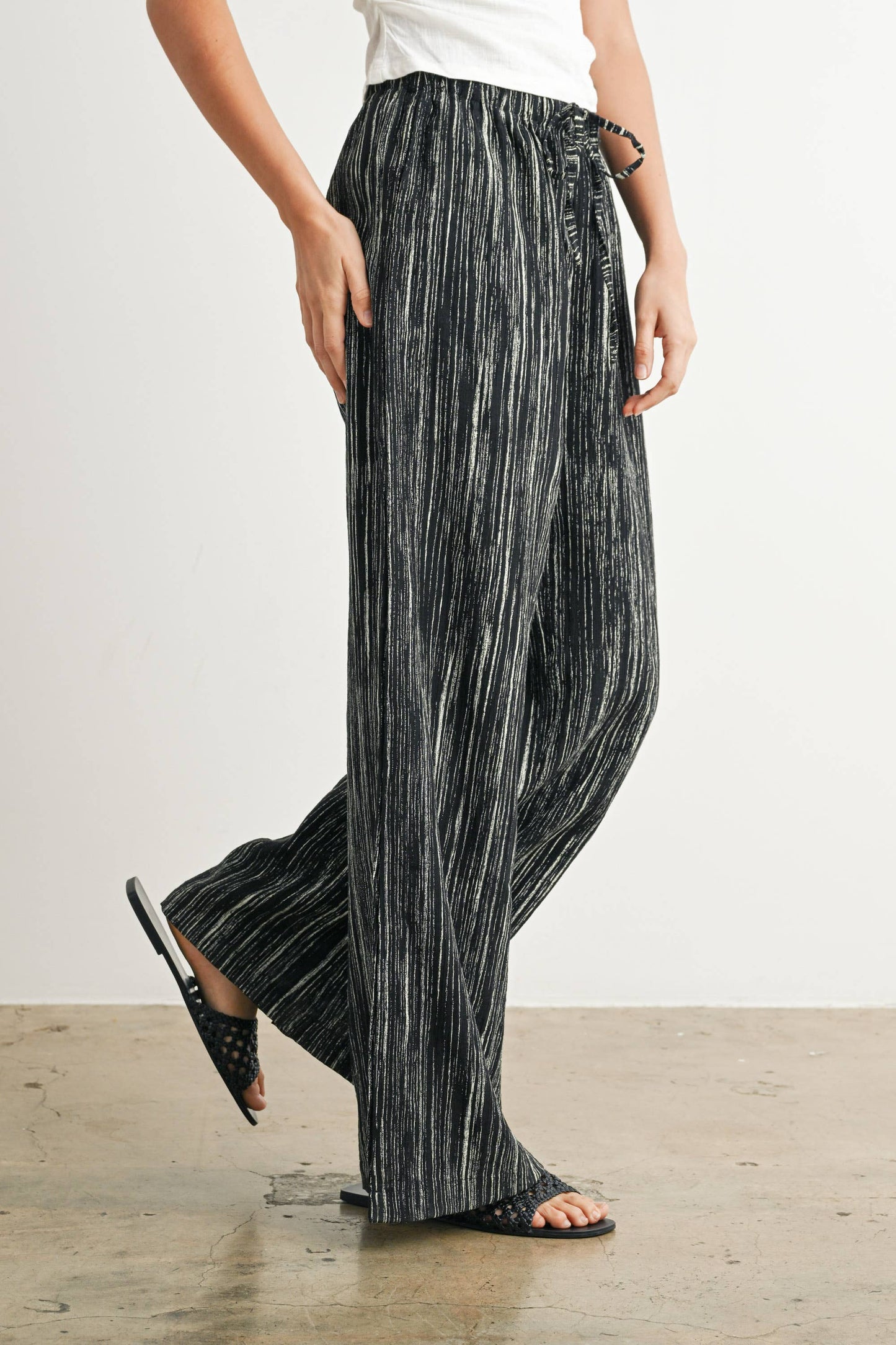 Trendy Wide Leg Pants - BMP7663