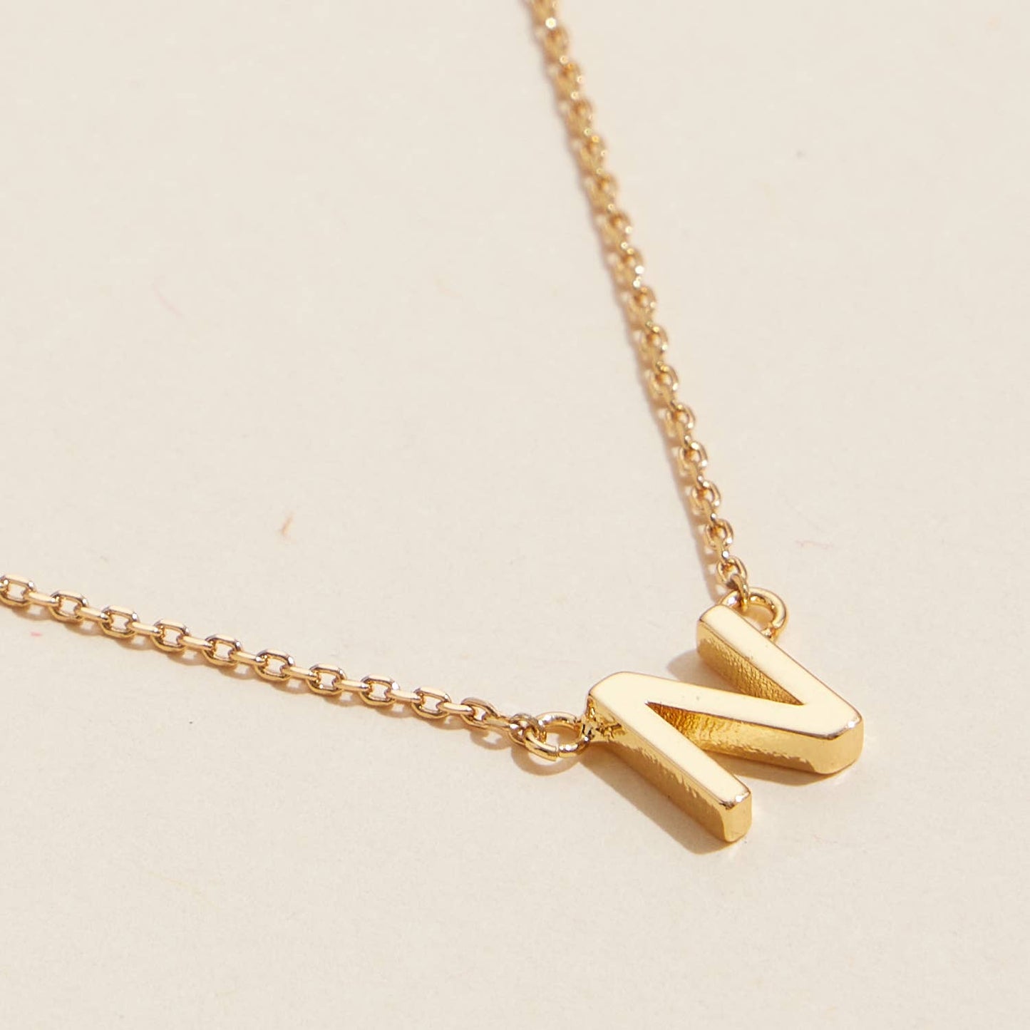 16PCS - Assorted Monogram Pendant Necklaces