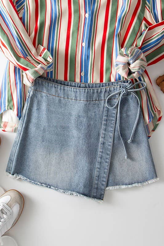 The Fold Over Skort
