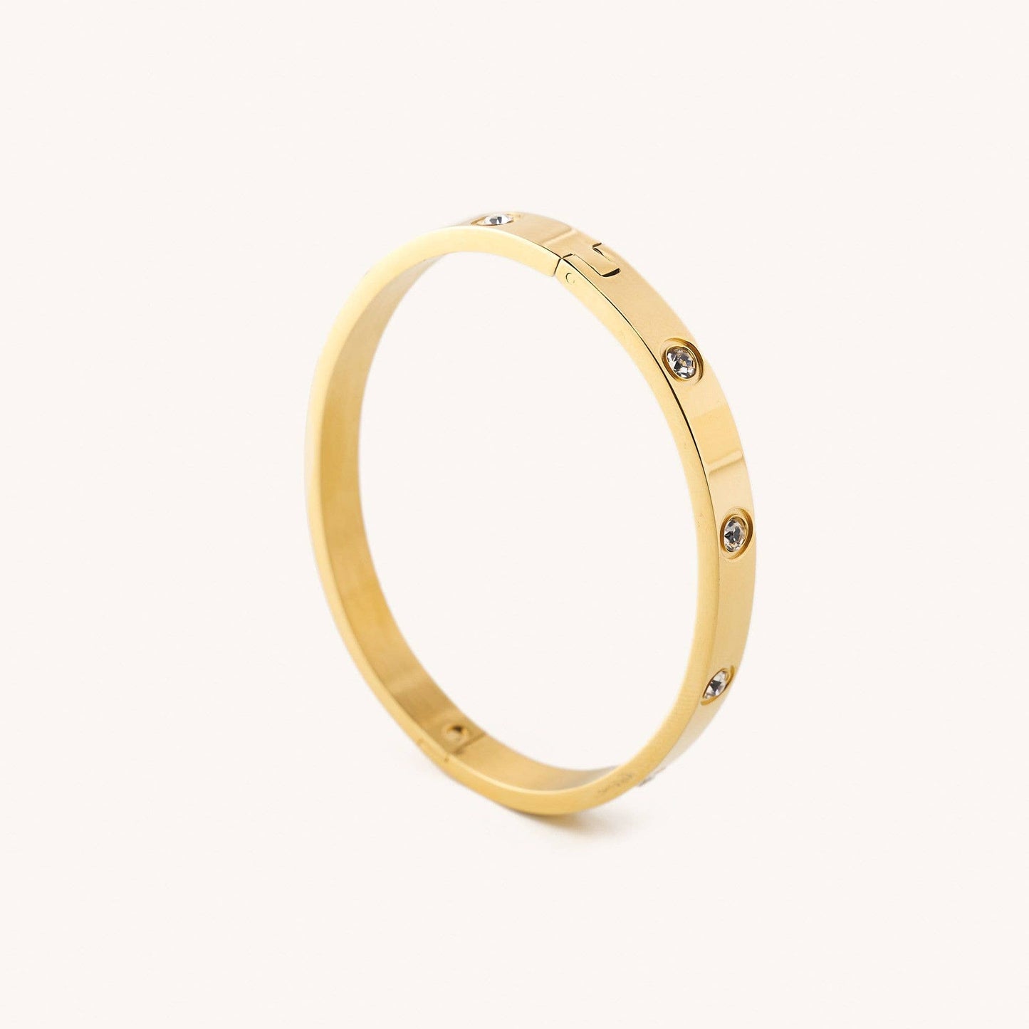 Corinne Gold Bangle Bracelet