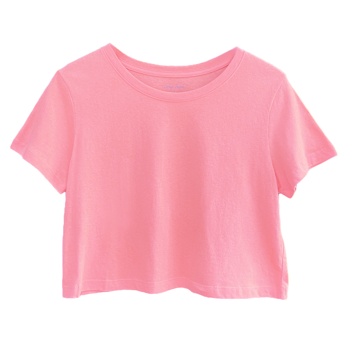 Premium cotton cropped tees