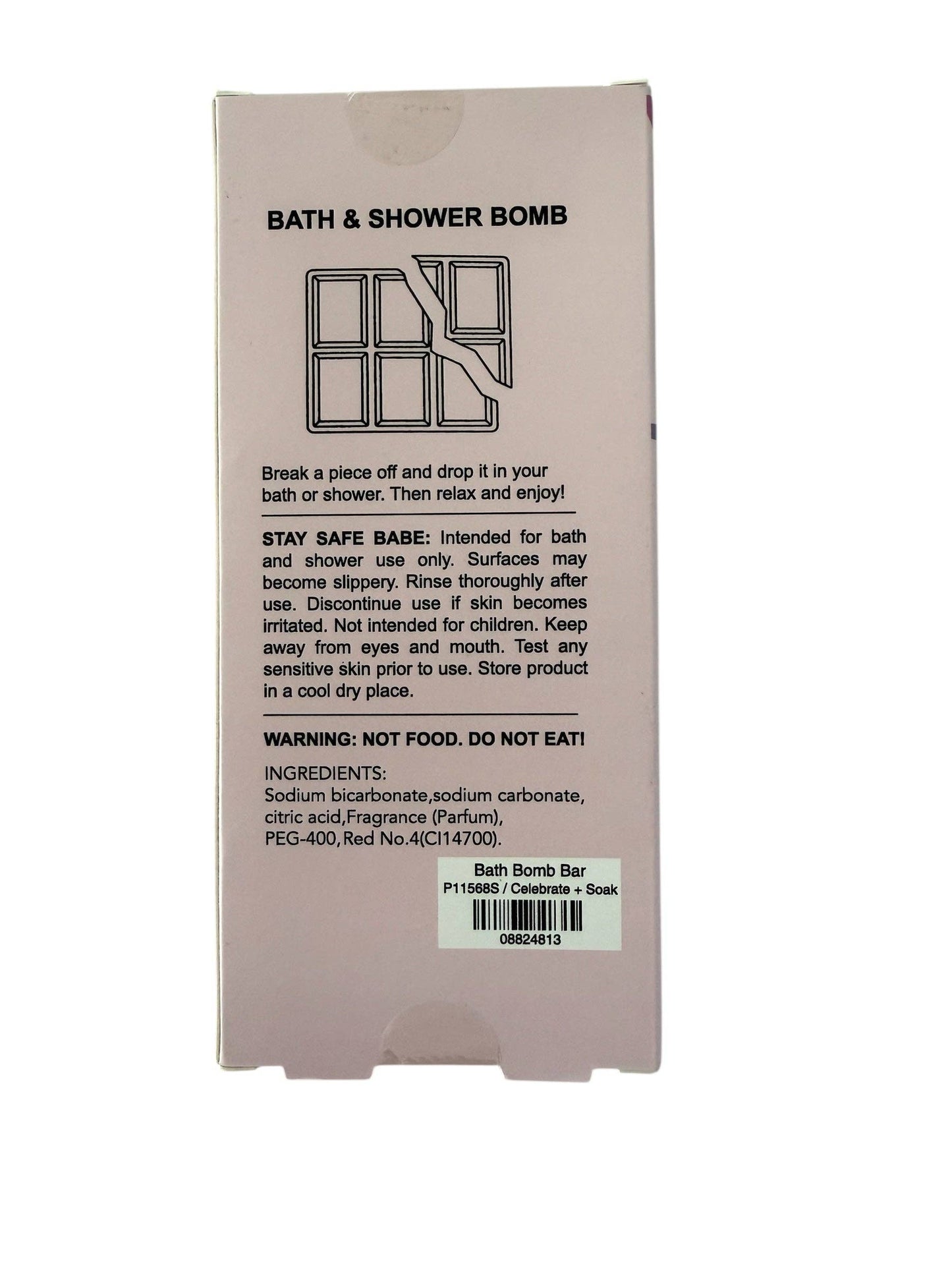 Bath Bomb Bar – 7.5oz Relaxing Aromatherapy Bath Bricks