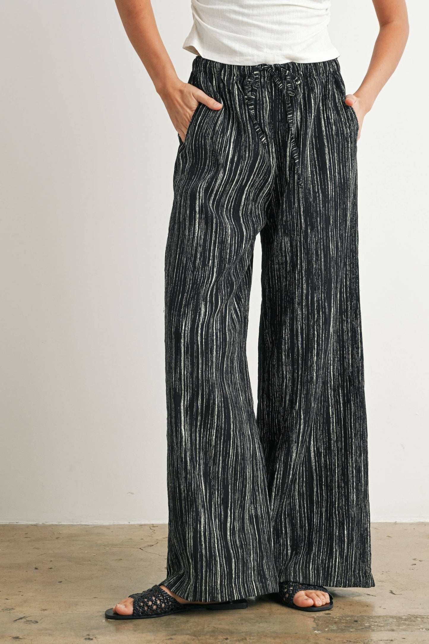 Trendy Wide Leg Pants - BMP7663